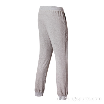 Katoenen polyester sportbroeken heren stretch zweetbroek